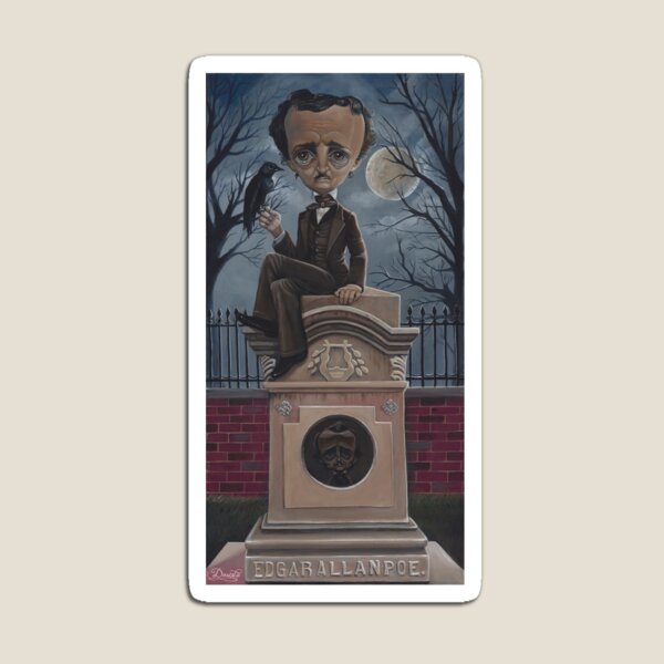 GHOST POE Magnet