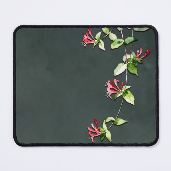 Item preview, Abstract Watercolor Honeysuckle Flower Cut-out Artwork Collage designed and sold by TackyTime.