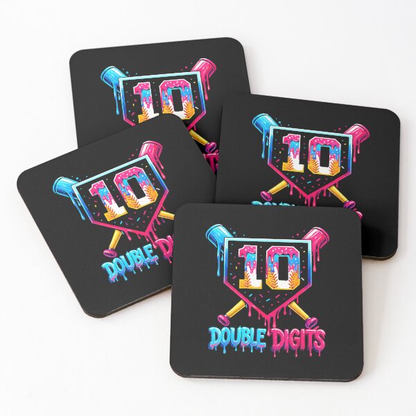 Item preview, 10 Double Digits Baseball Drip Graphic designed and sold by miaa-artistshop.