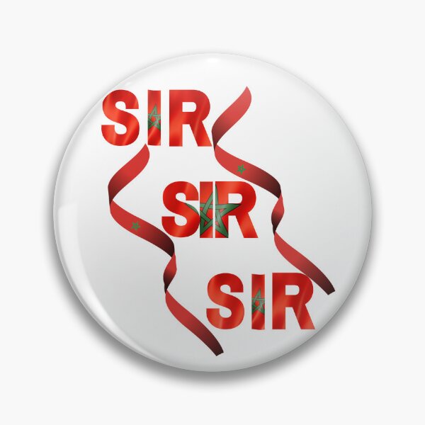 Item preview, Sir Sir Sir - Moroccan Football Spirit & Atlas Lions Pride designed and sold by positivitymed.