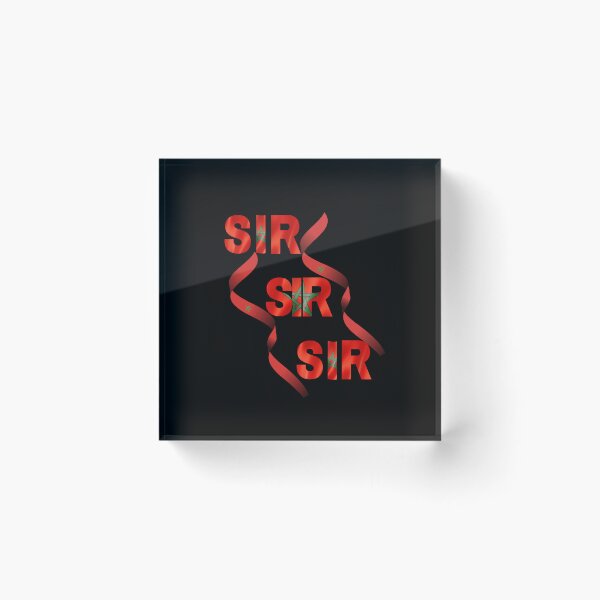 Item preview, Sir Sir Sir - Moroccan Football Spirit & Atlas Lions Pride designed and sold by positivitymed.