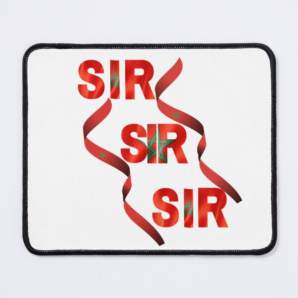 Item preview, Sir Sir Sir - Moroccan Football Spirit & Atlas Lions Pride designed and sold by positivitymed.