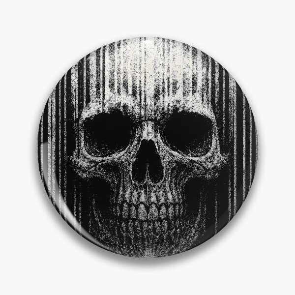 Item preview, Dark Gothic Barcode Skull – Identity Erased  designed and sold by Mortisigil.