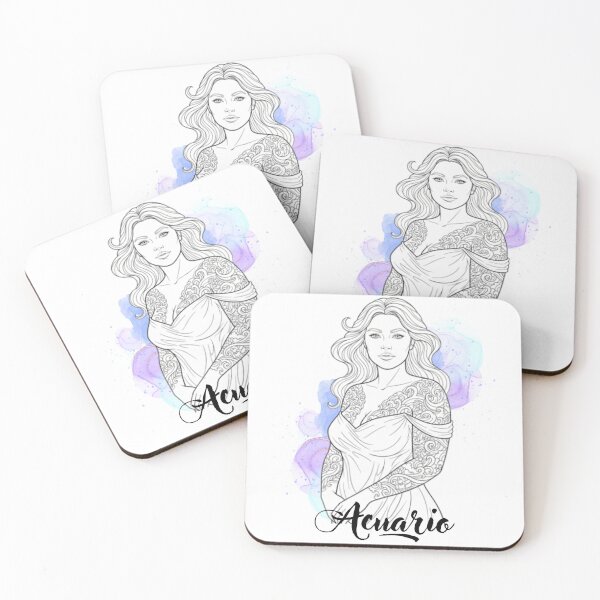 Item preview, Aquarius horoscope air zodiac sign designed and sold by Relaxtarot.