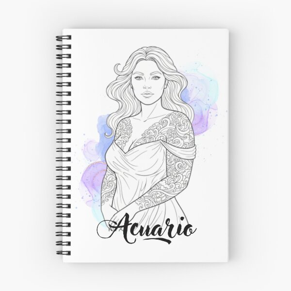 Item preview, Horóscopo acuario aire signo zodiaco  designed and sold by Relaxtarot.