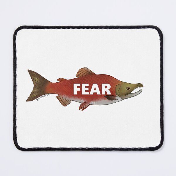 Item preview, Fear the salmon designed and sold by chaoticcaprisun.
