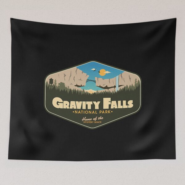 Item preview, Gravity Falls National Park - Home Of The Mystery Shack  designed and sold by MichaelWayne1.