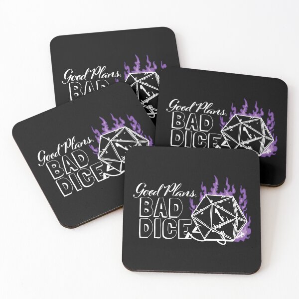 Item preview, Good Plans, Bad Dice Dark designed and sold by goodplanbaddice.