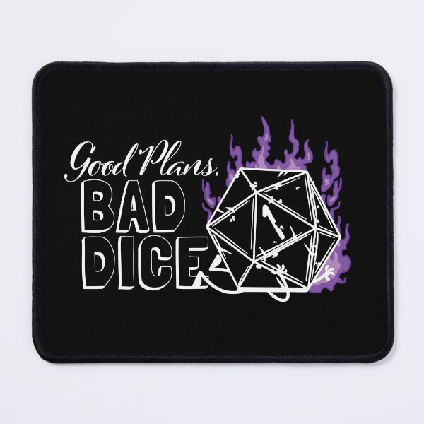 Item preview, Good Plans, Bad Dice Dark designed and sold by goodplanbaddice.
