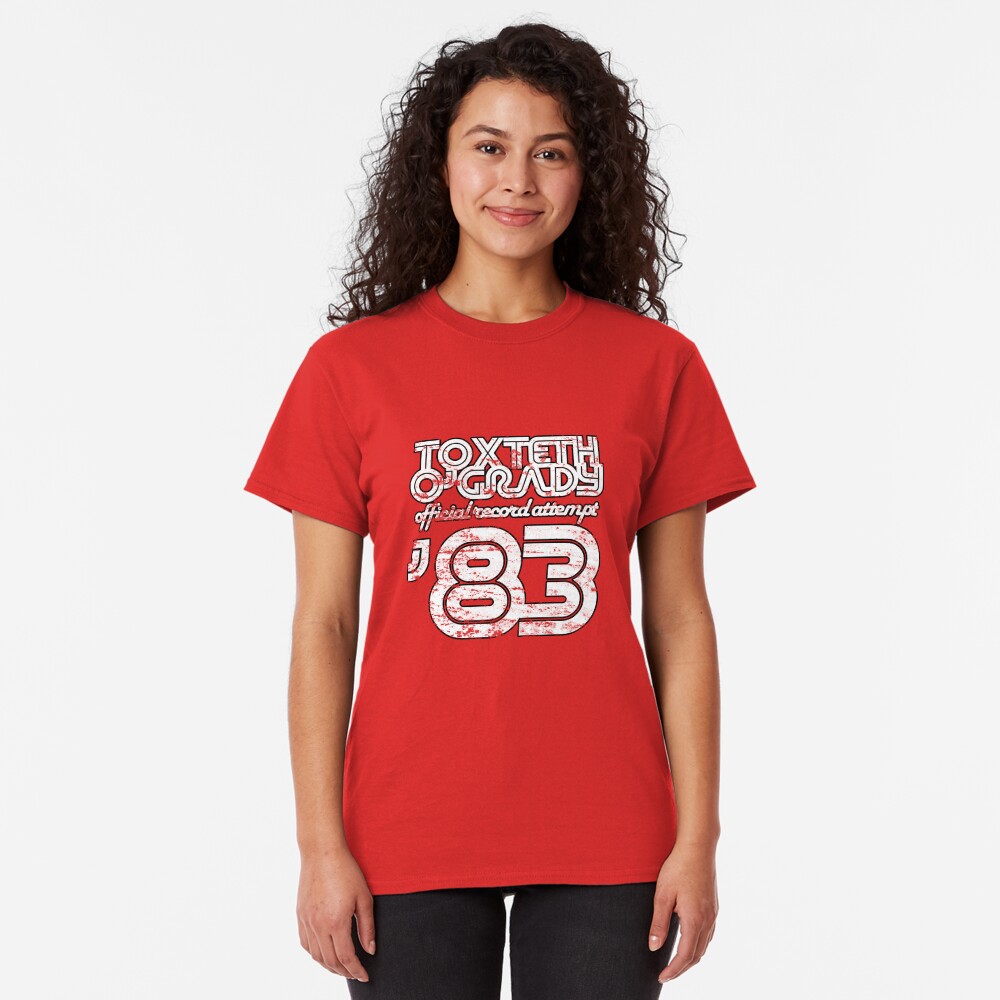 Toxteth O'Grady, official record attempt 1983 Classic T-Shirt