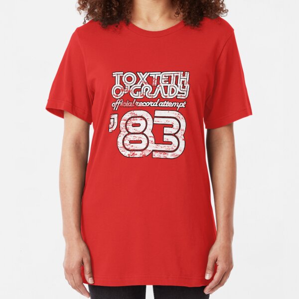 Toxteth O'Grady, official record attempt 1983 Slim Fit T-Shirt