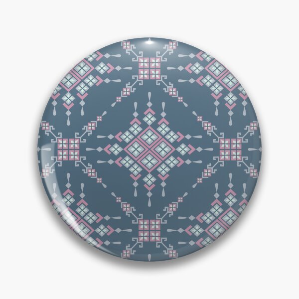 Item preview, Seamless geometric pattern with ethnic tribal motifs on dark blue background designed and sold by RS4you.