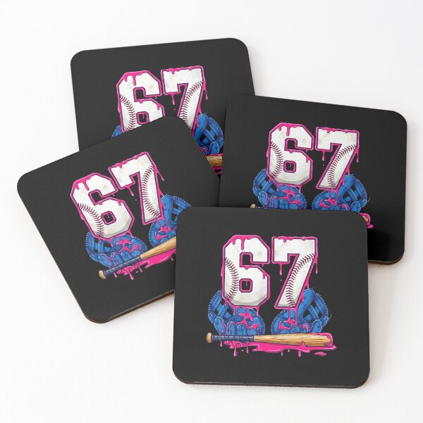 Item preview, 67 Baseball Drip Hands Bat Graphic designed and sold by miaa-artistshop.