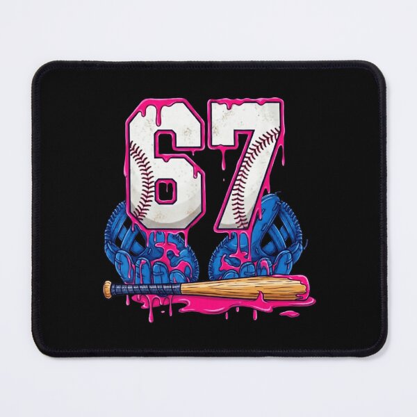 Item preview, 67 Baseball Drip Hands Bat Graphic designed and sold by miaa-artistshop.