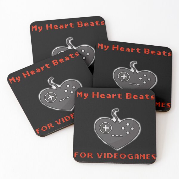 Item preview, My heart beats for videogames designed and sold by PhoeniXDreamer.