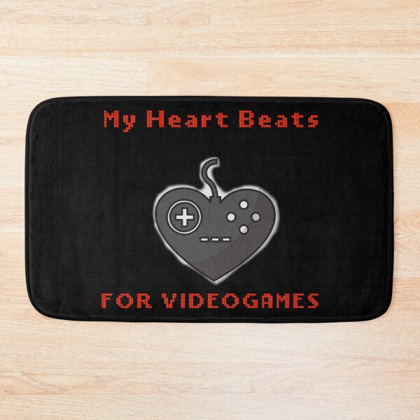 Item preview, My heart beats for videogames designed and sold by PhoeniXDreamer.