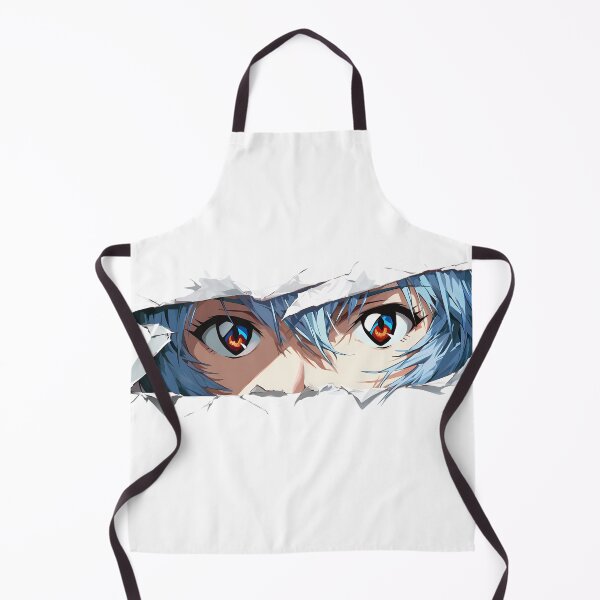 Artikelvorschau, Rei Ayanami Neon Genesis Evangelion Red Eyes Peeker entworfen und verkauft von PMartistStudio.