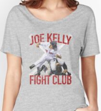 Vintage Joe Kelly Fight Boston Baseball Club T-Shirt Relaxed Fit T-Shirt