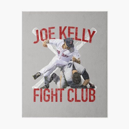 Vintage Joe Kelly Fight Boston Baseball Club T-Shirt Art Board Print