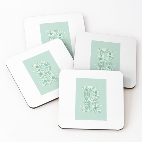 Item preview, Floral R designed and sold by LauraMK.