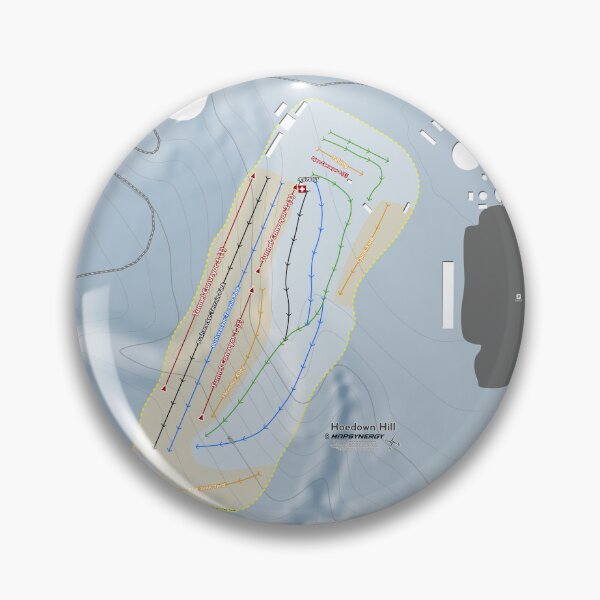 Item preview, Hoedown Hill Trail Map designed and sold by Mapsynergy.