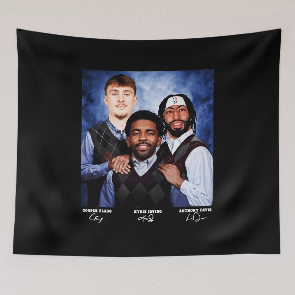 Item preview, Cooper Flagg Kyrie Irving Anthony Davis Basketball Funny Step Brothers  designed and sold by Xavierardiner.