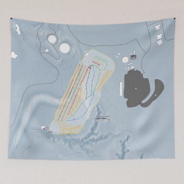 Item preview, Hoedown Hill Trail Map designed and sold by Mapsynergy.