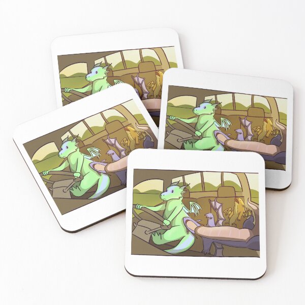 Item preview, Dragons in a Truck designed and sold by Addi Does Art.