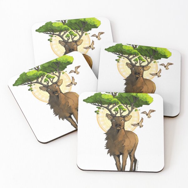 Item preview, nature deer critter  designed and sold by chaoticcaprisun.