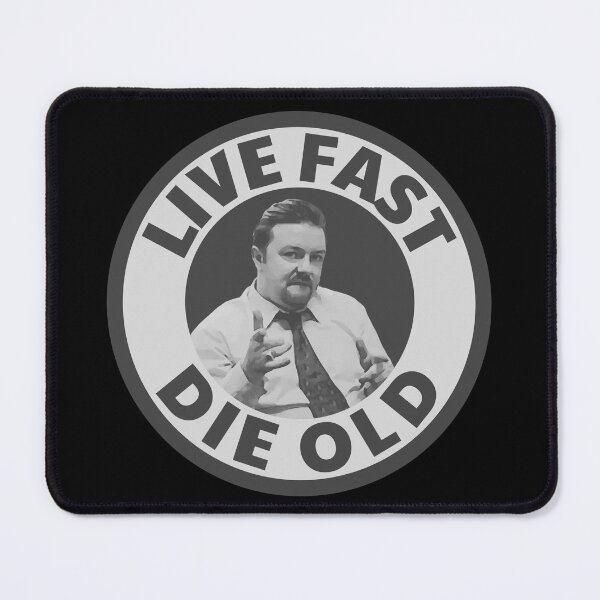Item preview, Live fast die old Brent Quote designed and sold by UNK-Fatigues.