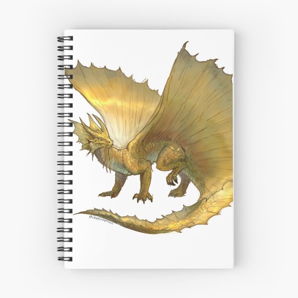 Item preview, dnd gold dragon designed and sold by chaoticcaprisun.