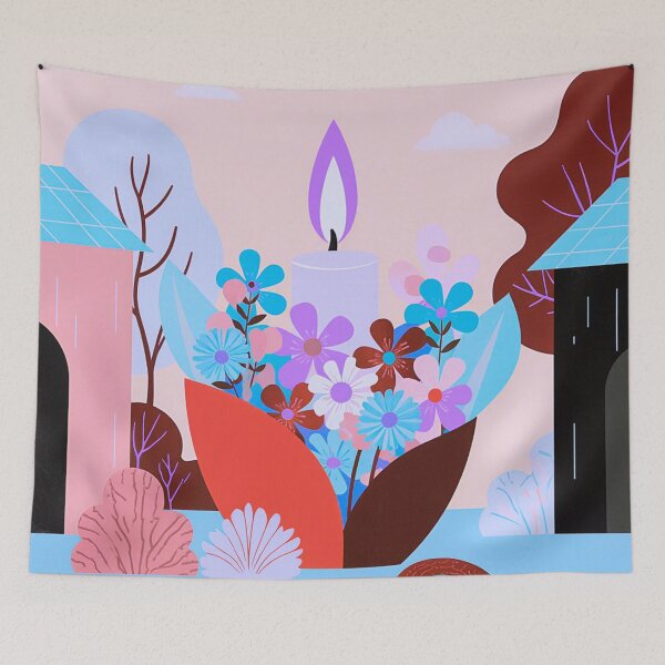 Item preview, A Candle for Quiet Wishes designed and sold by joycrysstudio.