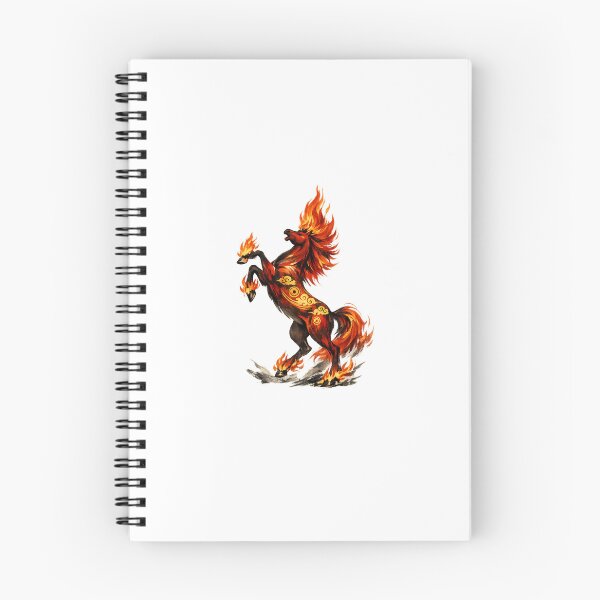 Item preview, Flame-Born Fire Horse Spirit designed and sold by Vendeloc.