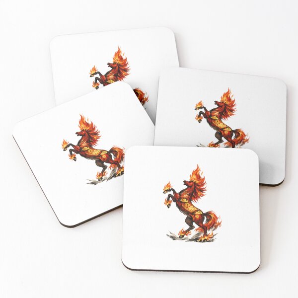 Item preview, Flame-Born Fire Horse Spirit designed and sold by Vendeloc.