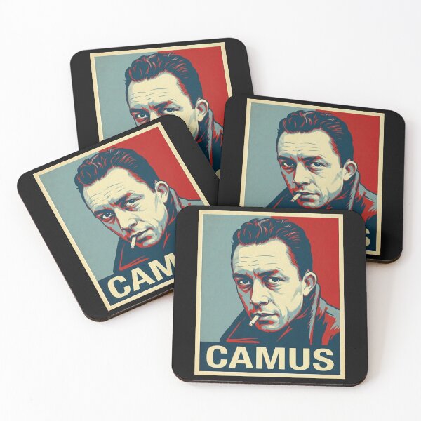 Item preview, Albert Camus Hope Style Retro Poster Art designed and sold by Anya Byron.