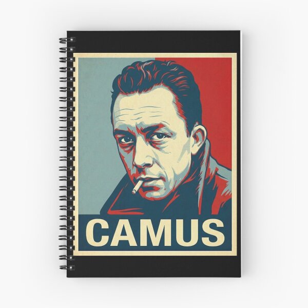 Item preview, Albert Camus Hope Style Retro Poster Art designed and sold by Anya Byron.