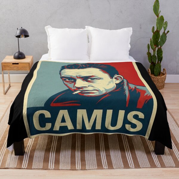 Item preview, Albert Camus Hope Style Retro Poster Art designed and sold by Anya Byron.