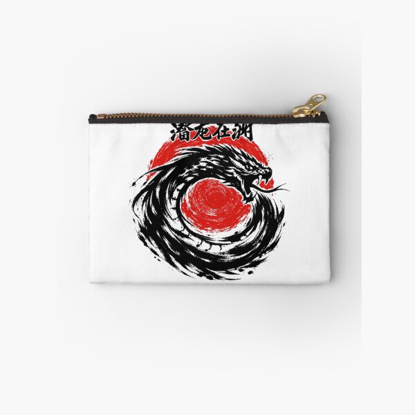 Item preview, Arte de tatuaje de tinta japonesa de serpiente enroscada designed and sold by wanado.