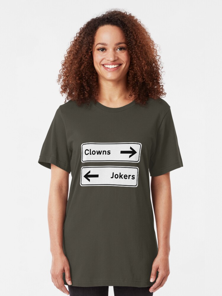 Alternate view of Stuck in the Middle With You Slim Fit T-Shirt
