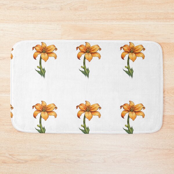 Item preview, orange lily in bloom designed and sold by ScaleraStore.