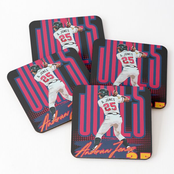 Item preview, Andruw Jones Baseball Art - Iconic Swing With Jersey 25 designed and sold by momingraphic89.
