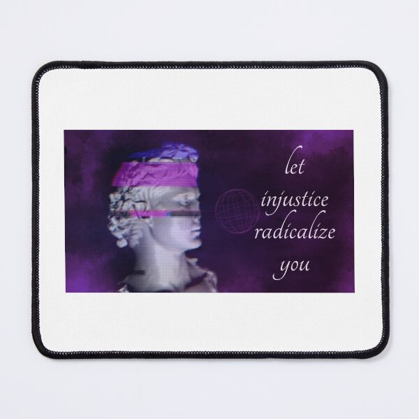 Item preview, Let Injustice Radicalize You Vaporwave designed and sold by Balerion6.
