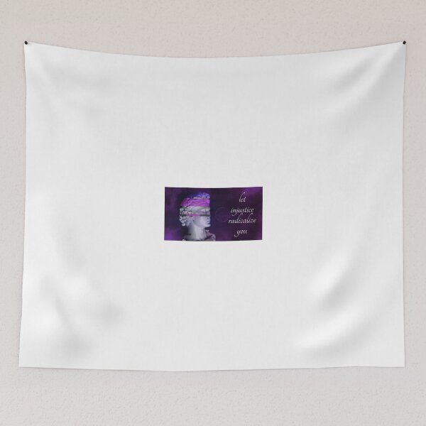 Item preview, Let Injustice Radicalize You Vaporwave designed and sold by Balerion6.