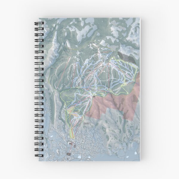 Item preview, Steamboat Resort Trail Map designed and sold by Mapsynergy.