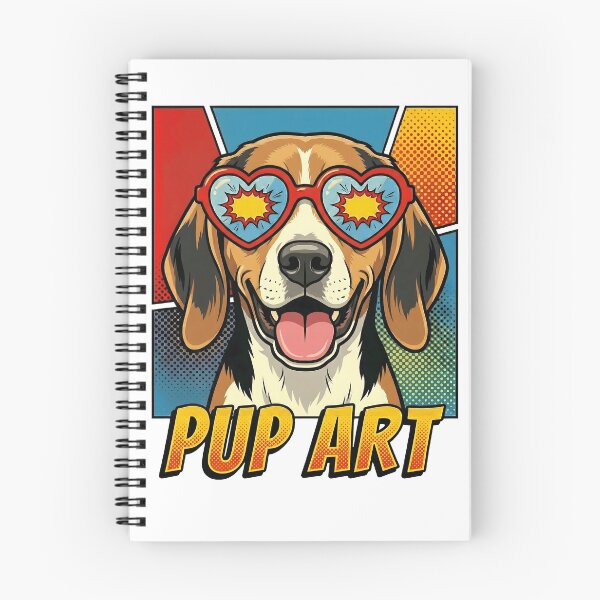 Item preview, American Foxhound Pup Art Comic Dog designed and sold by k3rstman1.