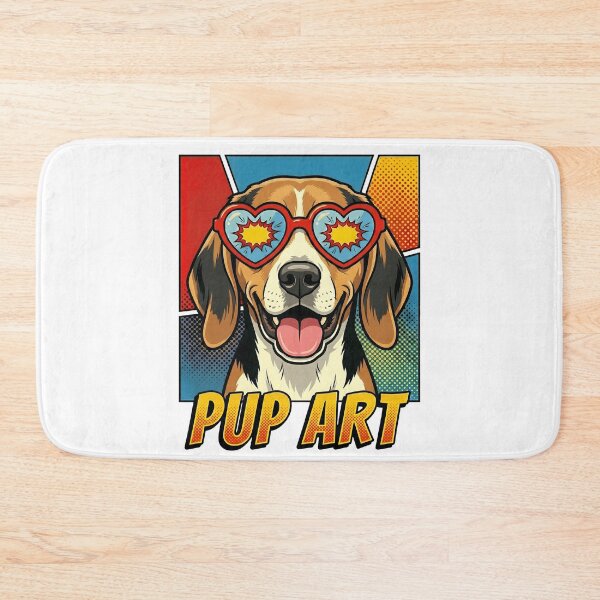 Item preview, American Foxhound Pup Art Comic Dog designed and sold by k3rstman1.