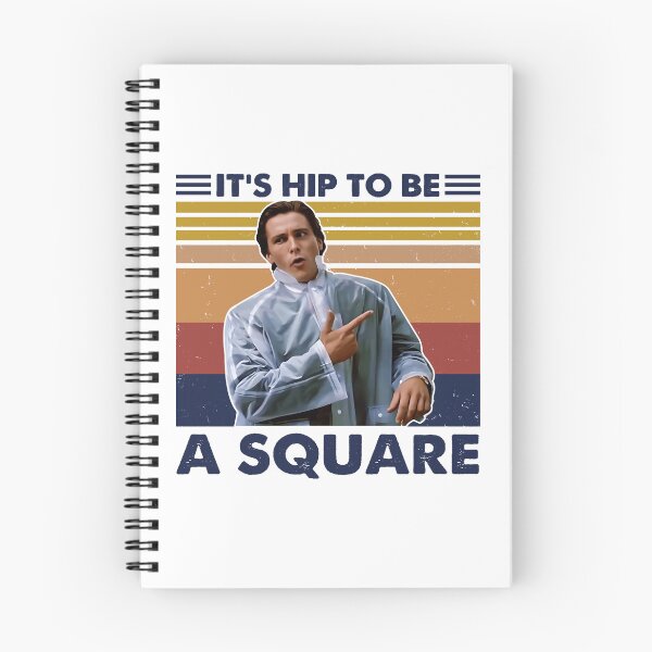 Item preview, American Psycho Patrick-Bateman Hip To Be A Square Vintage  designed and sold by Adenahilton.