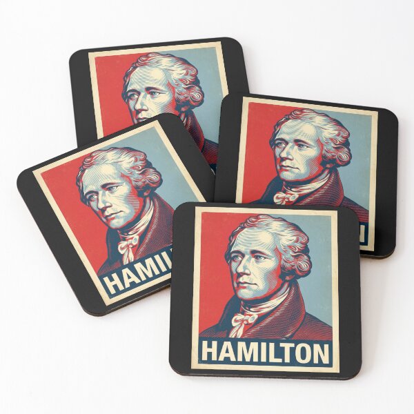 Item preview, Alexander Hamilton Hope Style Retro Poster Art  designed and sold by Anya Byron.