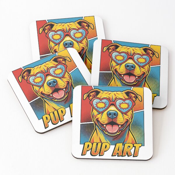 Item preview, Pup Art Pit Bull Dog Sunglasses designed and sold by k3rstman1.