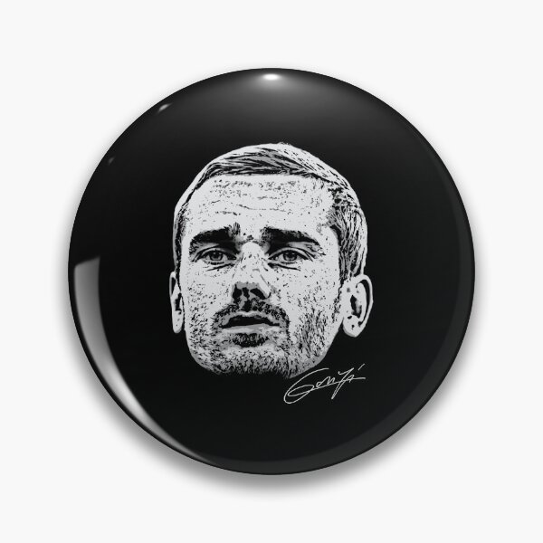 Item preview, Antoine Griezmann Minimal Face Illustration designed and sold by Josphinerron.